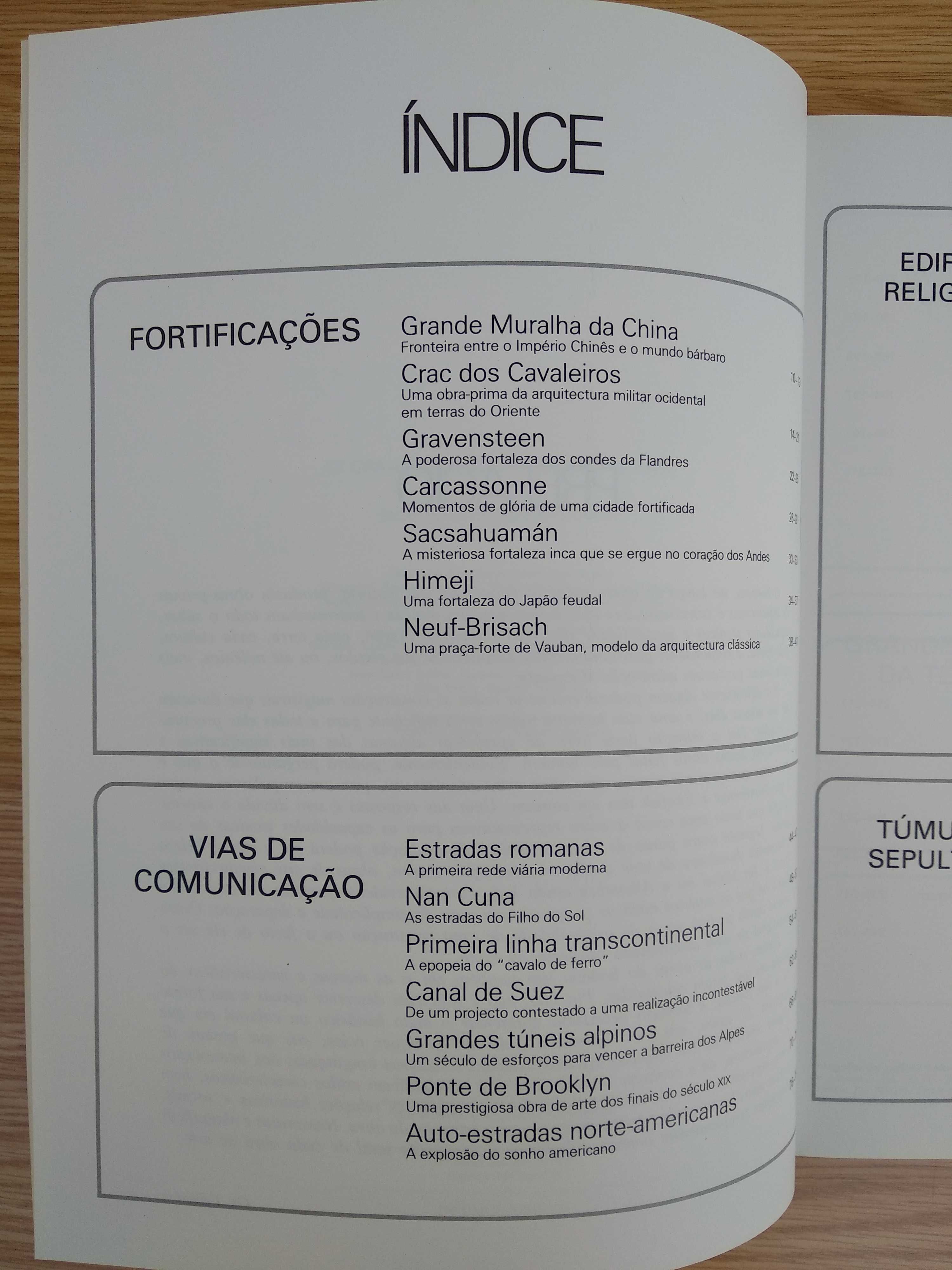 Livro de Arquitetura 'As Grandes Construções do Homem' Reader's Digest