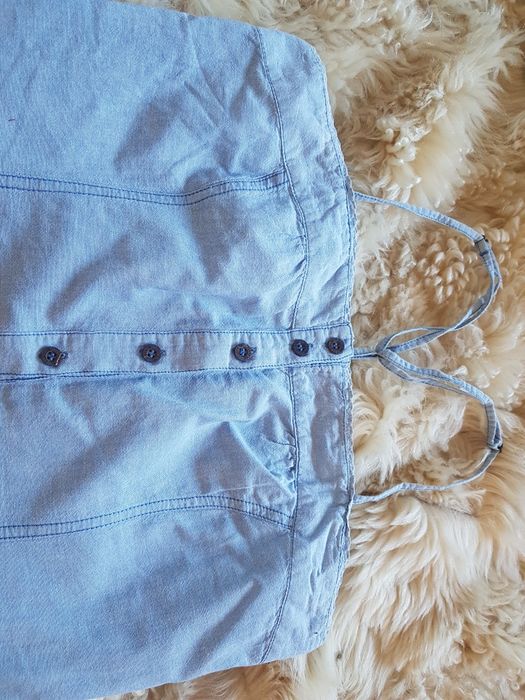 Jeansowy kombinezon roz. M