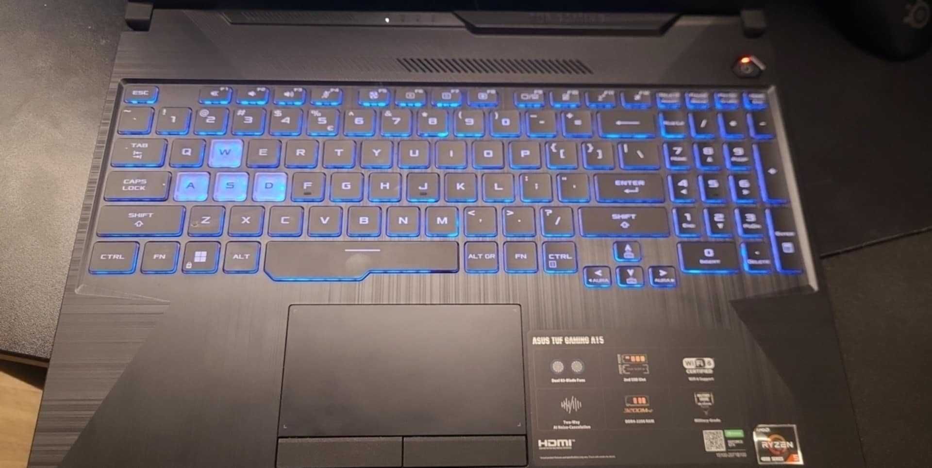 Laptop ASUS TUF Gaming A15 R5-4600H