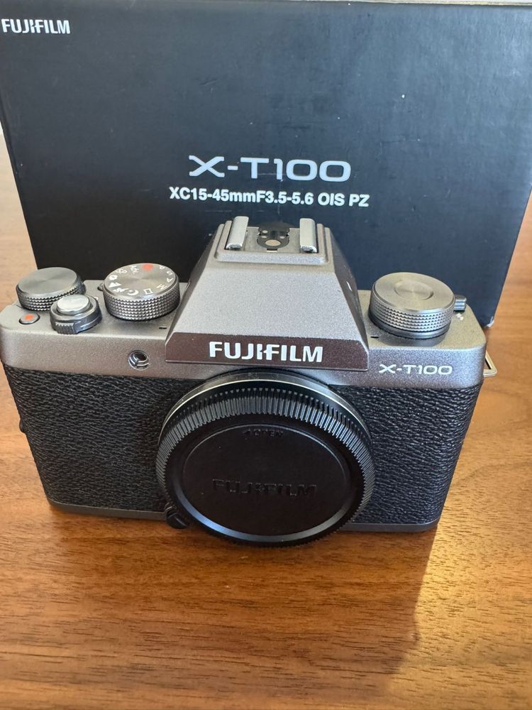 Fujifilm X-T100 + Lente XC 15-45mm f/3.5-5.6 OIS PZ – Kit Completo