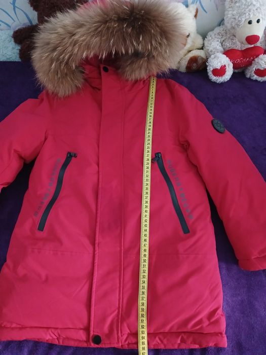 Парка,Куртка,Курточка зима подовжена.Дуже якісна.В новому стані.р.134