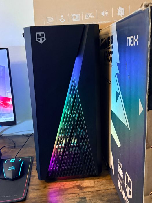 Pc/Gaming Core i5/Ram 32Gb/AMD RX580 8Gb/Monitor Msi 24" Curvo