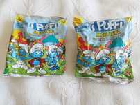 conjunto de dois Smurfs colecionáveis