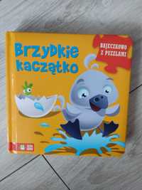 Książeczka z puzzlami  Brzydkie kaczątko