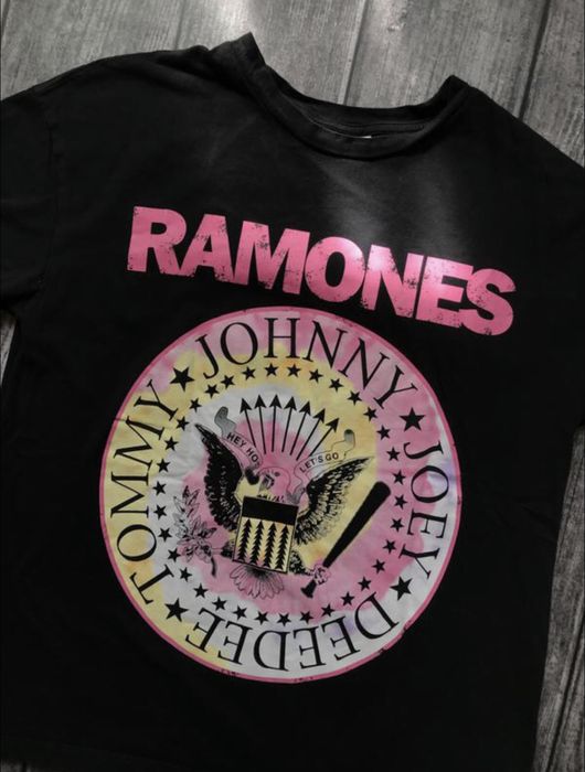 Чорна футболка мерч Ramones