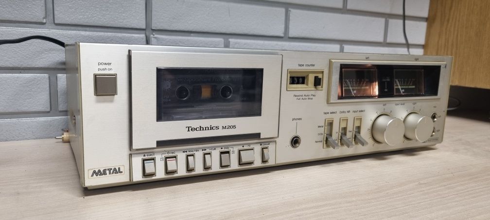 Magnetofon deck TECHNICS rs-b105.Nowe paski.Japan
