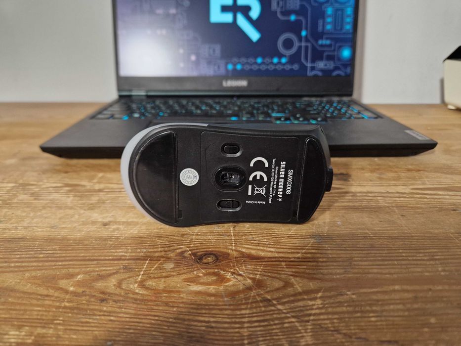 Myszka bezprzewodowa Silver Monkey Howler sensor optyczny (3987)