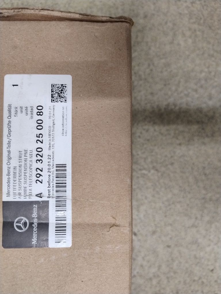 Amortyzator przedni lewy Mercedes GLE W166 C292