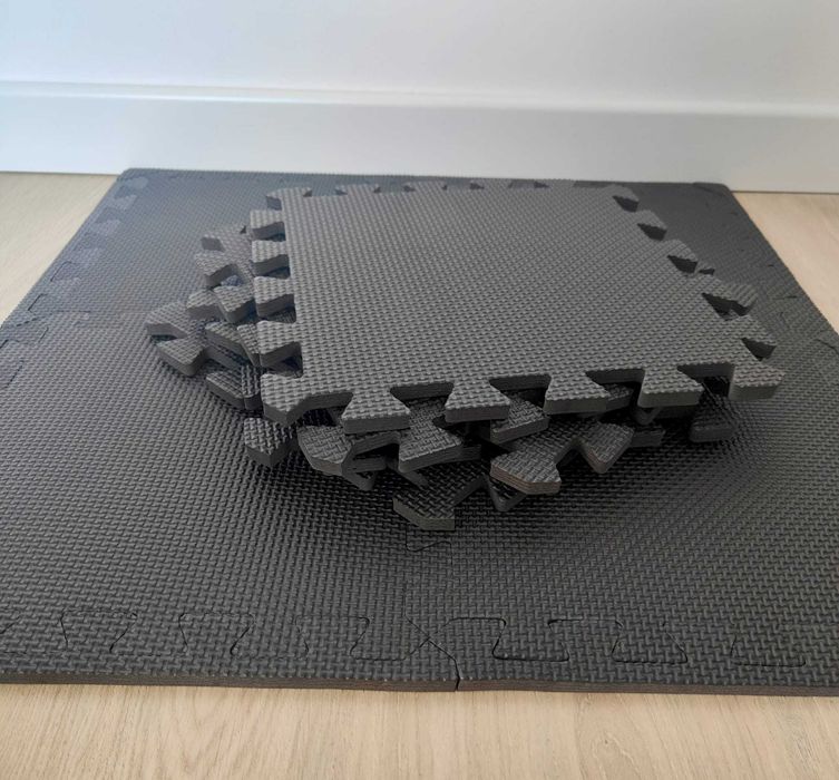 NOWA Mata 120x90cm |12szt. puzzle piankowe ćwiczeń pod sprzęt siłownię