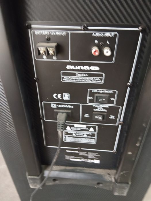 DisGo Box 2100, system PA, 100 W RMS, BT, gniazdo SD, LED, USB, akumul