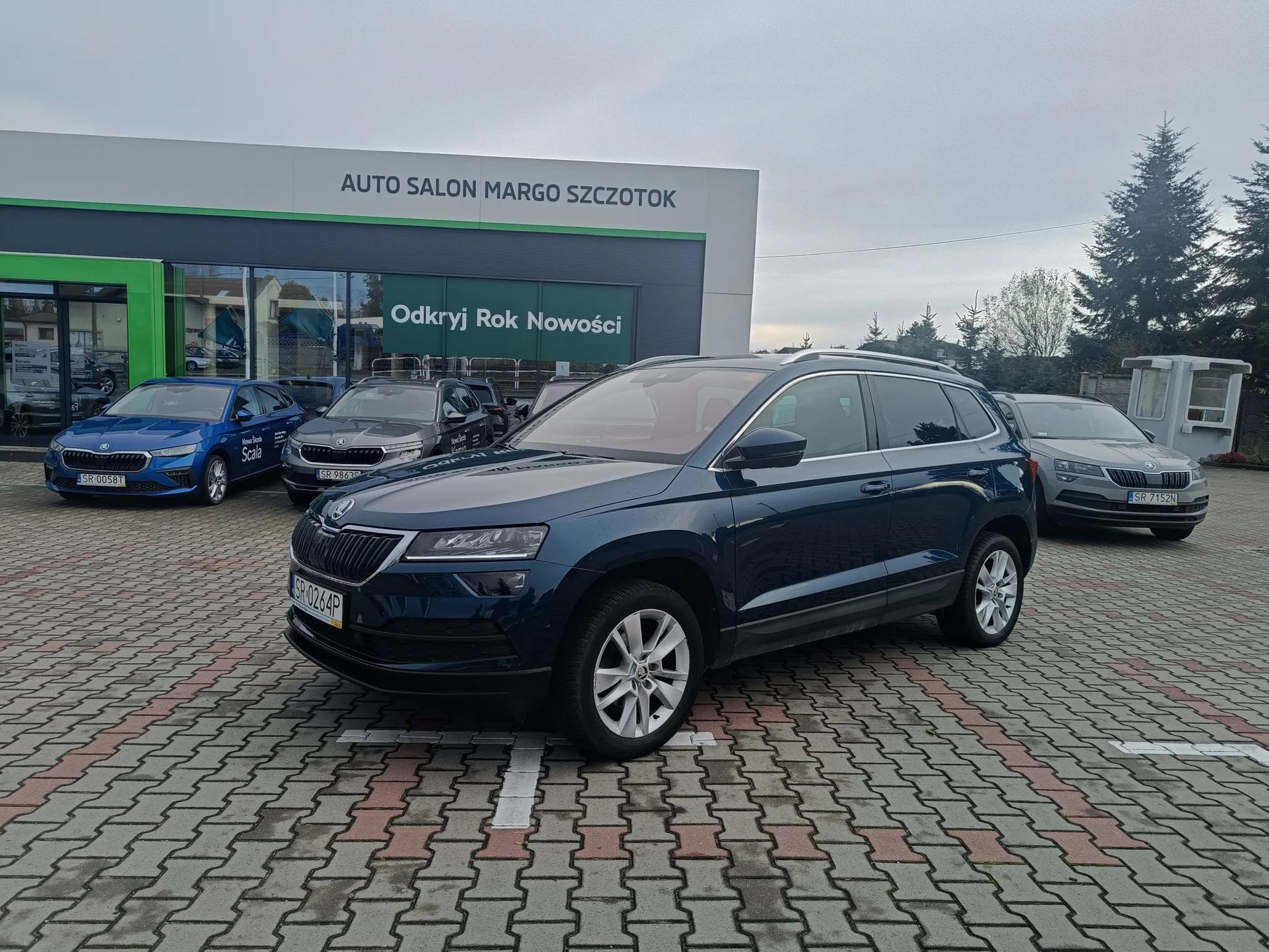 Skoda Karoq Krajowy, 1 właściciel, serwisowany w ASO, wersja Style, Margo Rybnik