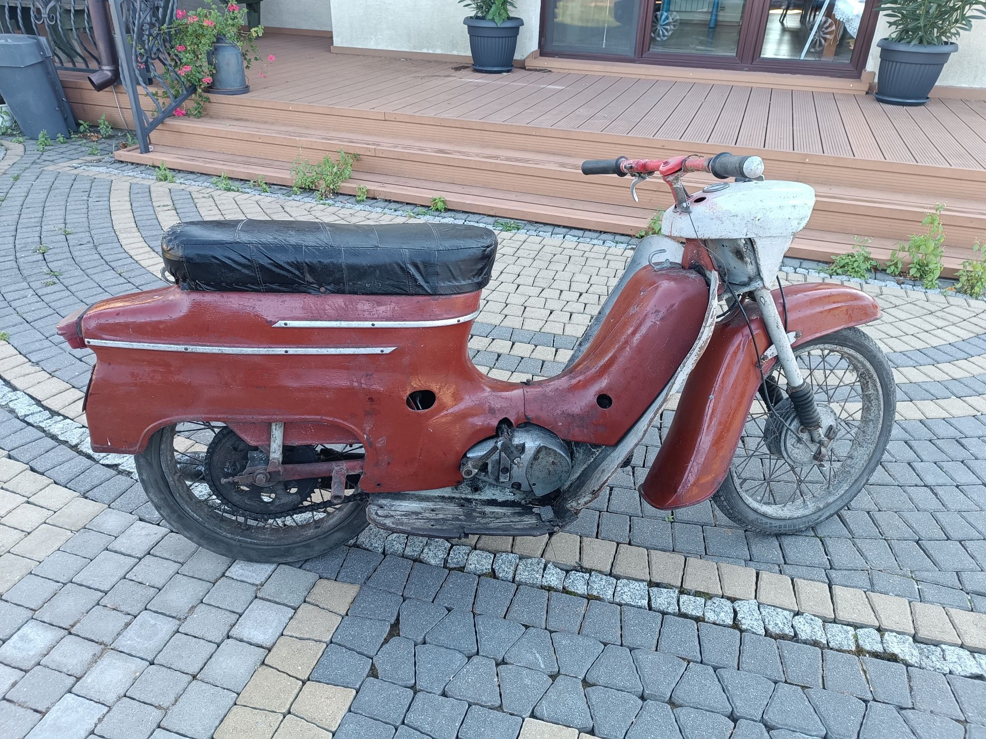 Jawka 20 kaczka 50 zamiana zamienię motocykl quad cross prl auto bus