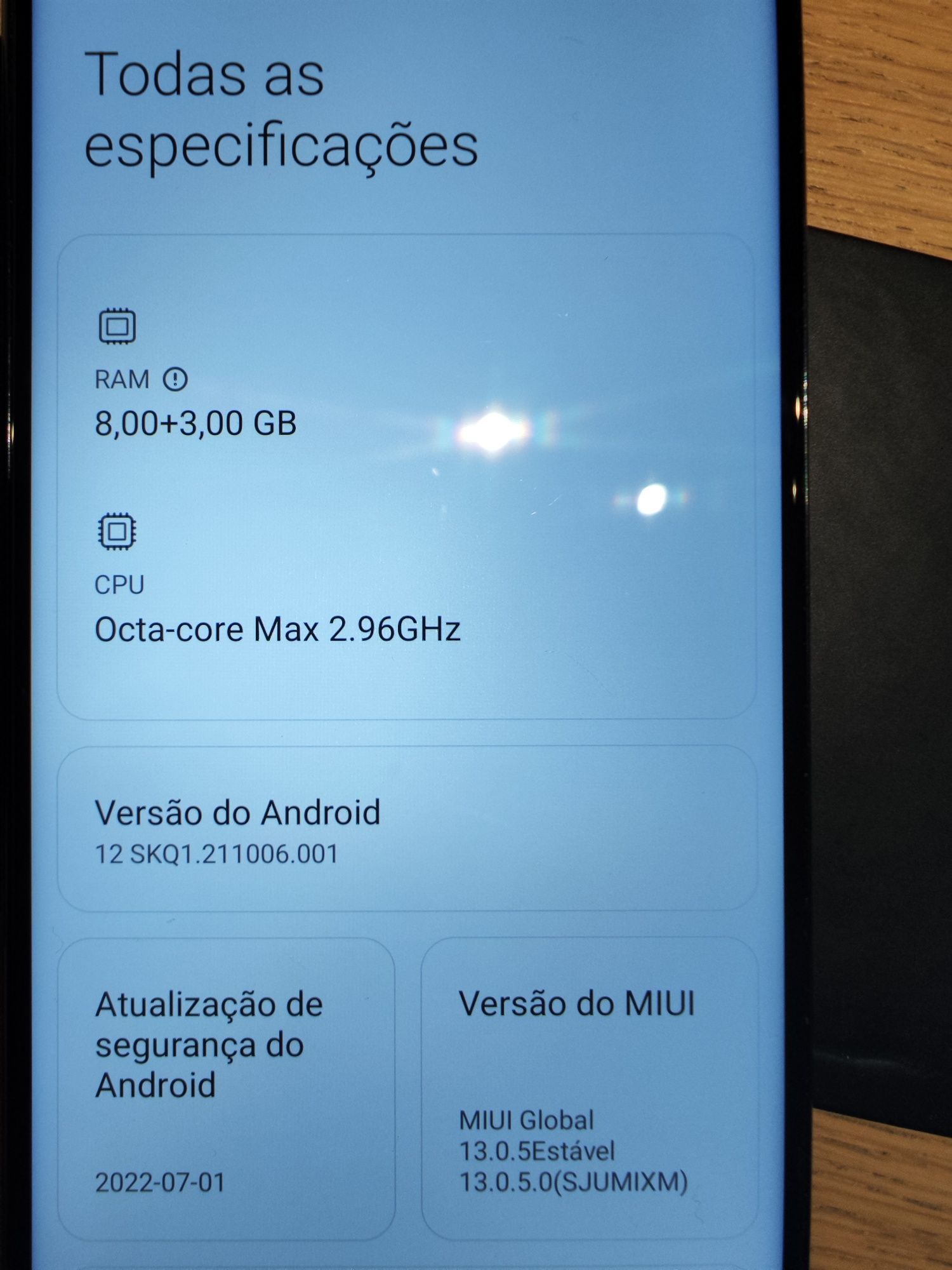 Smartphone POCO X3 pro (6.67" 8GB x 256GB)