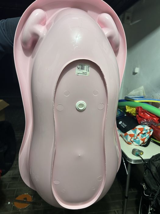 Wanienka różowa Moleo Luppee 100cm