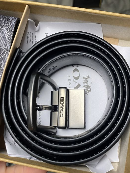 Комплект Coach [Ремень + кошелёк]