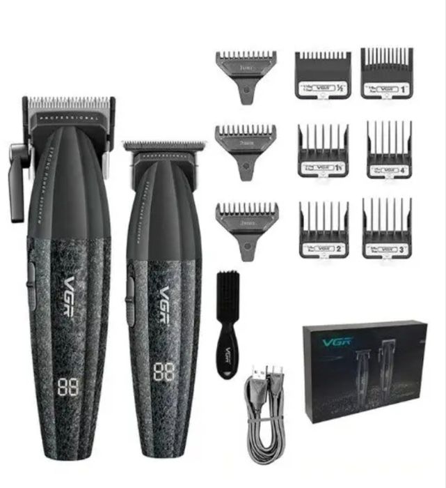 Найкраща акційна ціна! Професійна машинка і тример для стрижки VGR топ