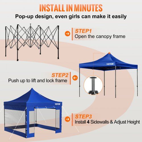 pavilhão dobrável  3x3m pavilhão de tenda de jardim em pvc