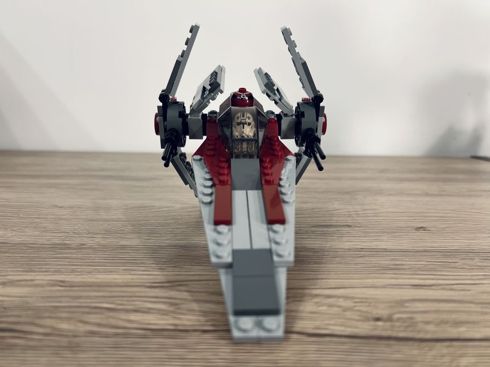 Lego Star Wars 6205 V-wing Fighter UNIKAT kolekcjonerski KOMPLET