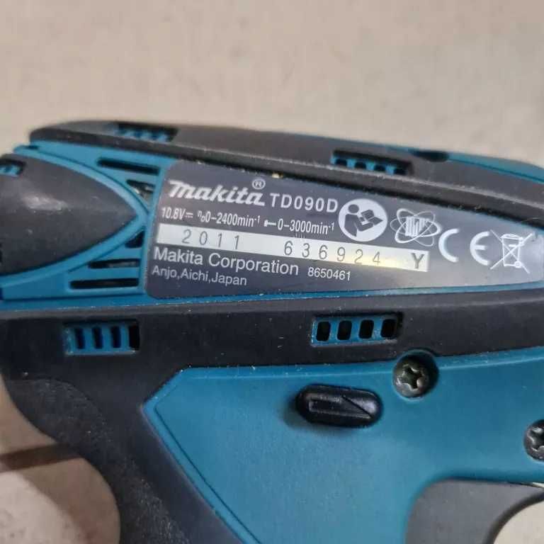 zestaw wkrętarka makita df330d i zakrętarka makita td090w 2011r