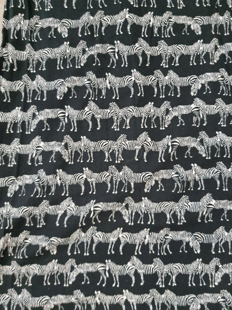 Сукня принт зебра