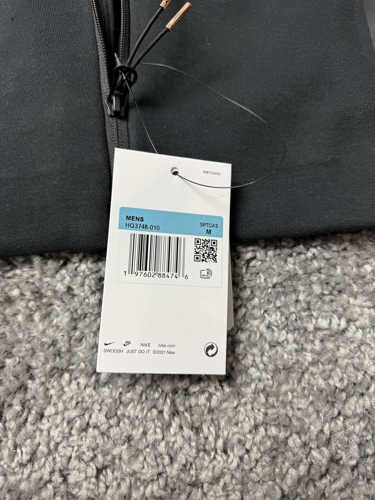Кофта Nike tech fleece × Suna World зіп худі суна ворд найк теч фліс