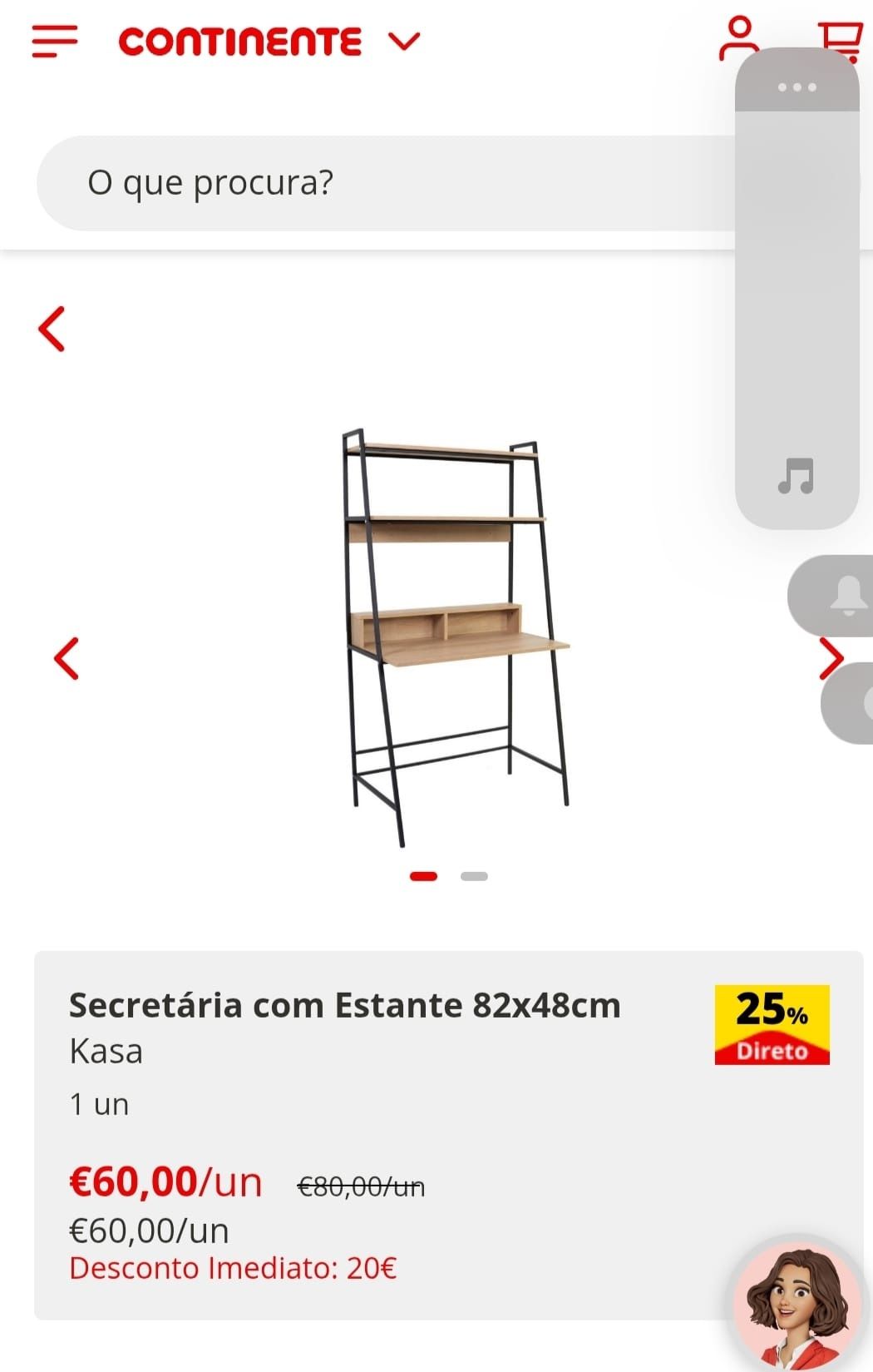 Vendo secretária