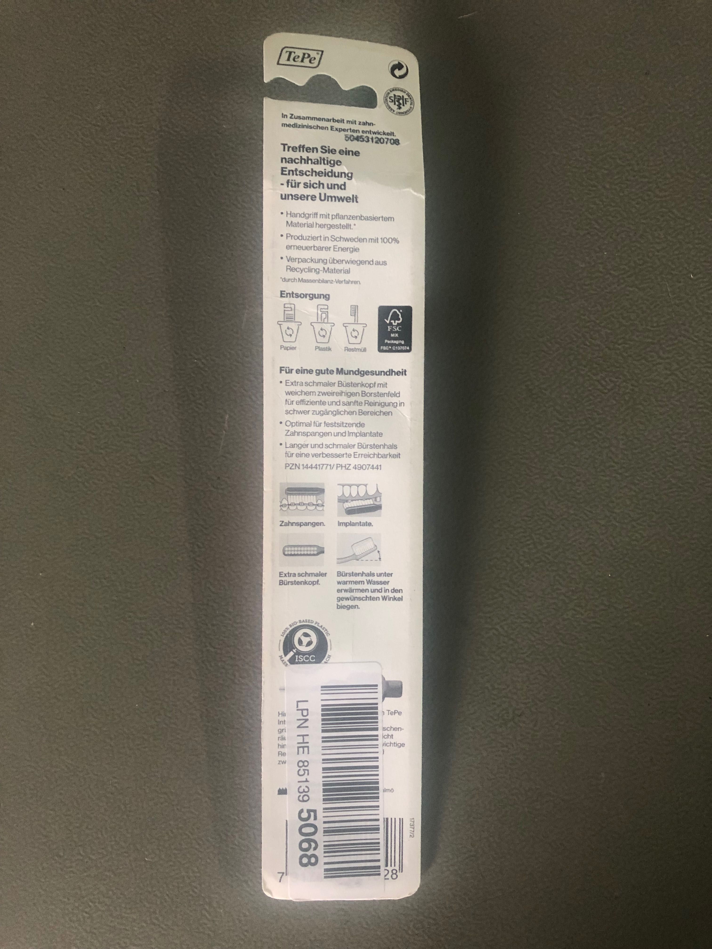 Szczoteczka do zębów Tepe implant ortho do aparatów ortodontycznych
