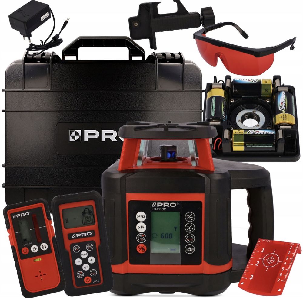 Sprzedam niwelator laserowy PRO 500 d 500 metró zestaw