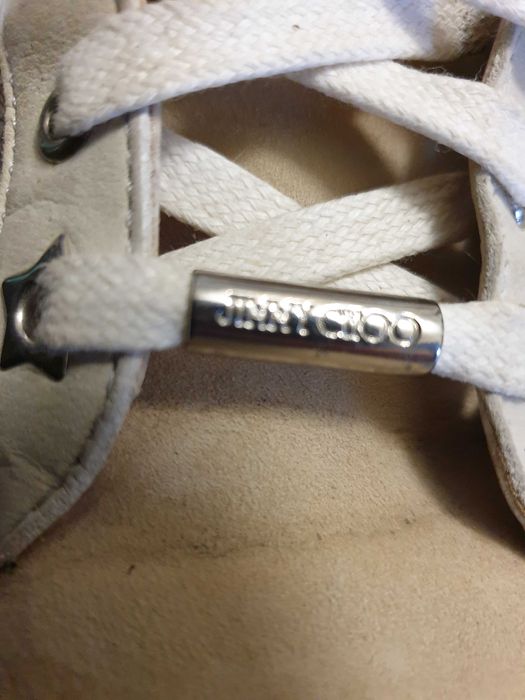 Fantastyczne trampki  JIMMY CHOO T. 37 EU