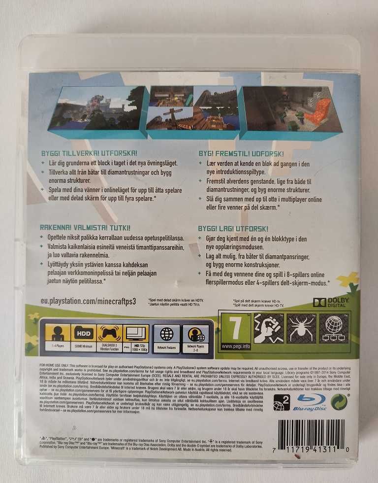 Minecraft PL PS3 PlayStation 3