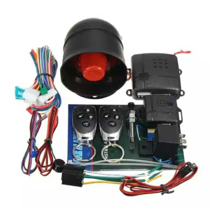 Alarme para Automóveis 2 Comandos Universal Kit's Completos NOVOS
