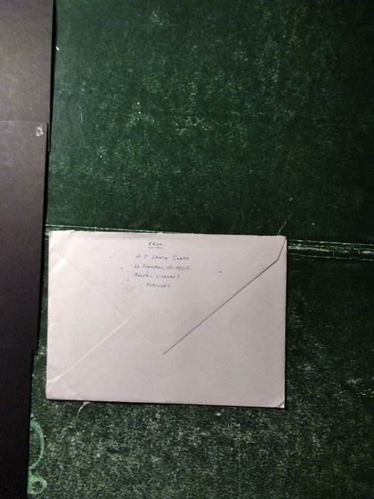 Carta usada com 4 Selos