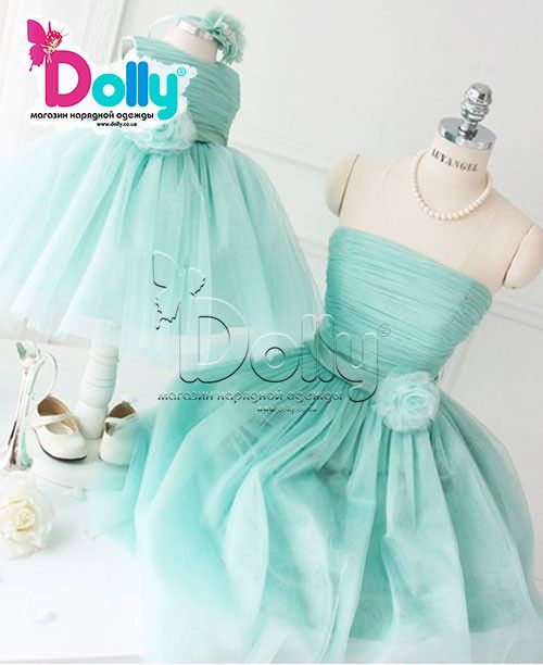 Плаття мама+дочка "Зефір"