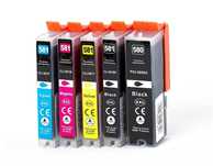 Tusze zamienniki Canon PGI-580XXL + CLI-581XXL klasy premium + gratis