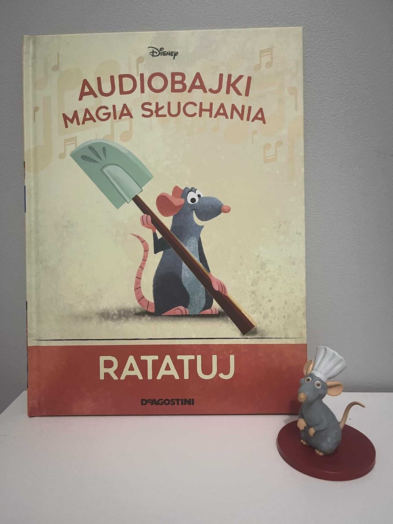 Audiobajki Disney Magia Słuchania Zestaw Figurka + Książka Ratatuj