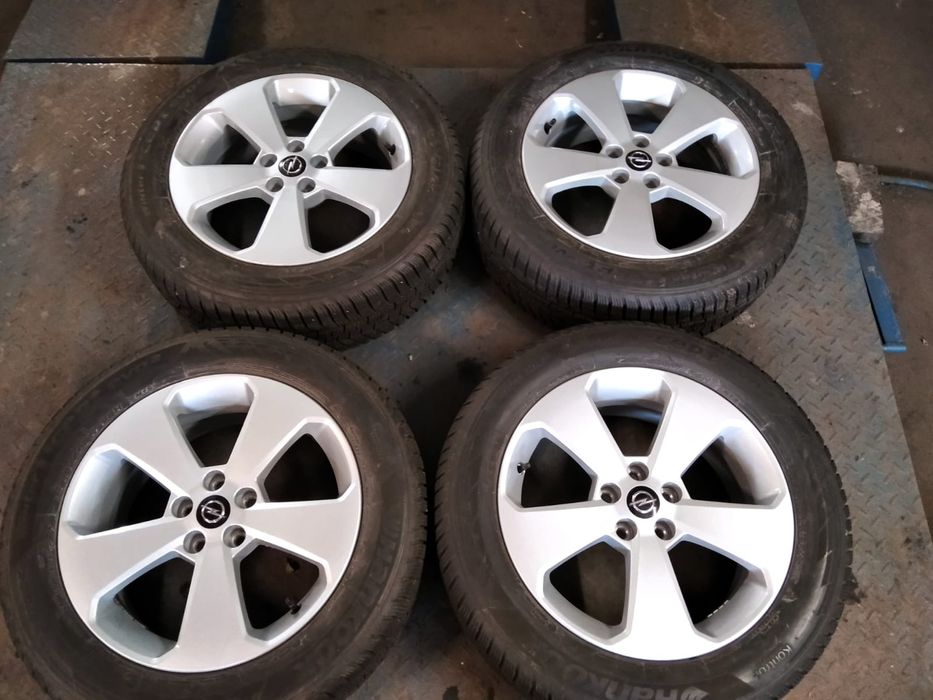 Koła zimowe 215/60/17 Opel Mokka Chevrolet Trax 5x105 bież 7,5mm-6,5mm
