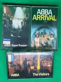 3 kasety ABBA Arrival The Visitors SuperTrouper