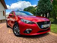 Mazda 3 105KM 2017, czujniki tył przód, kamera, nawigacja