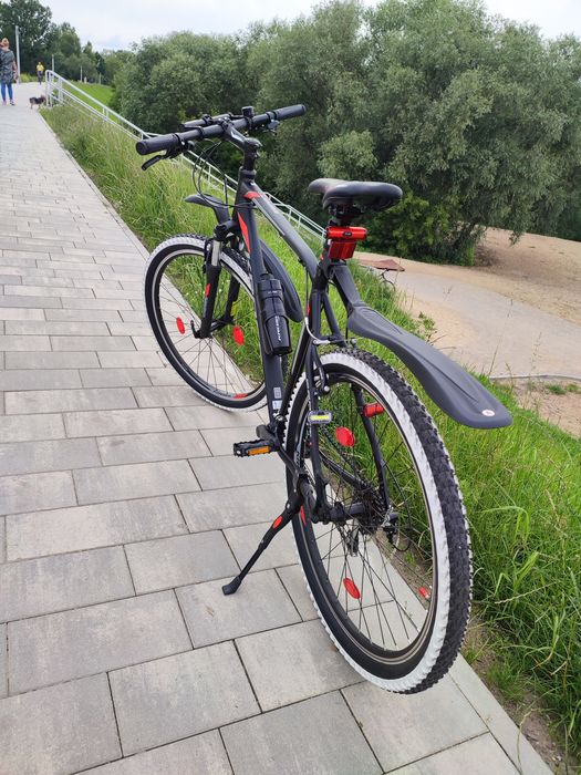 Rower Kross+ firmowe wyposaże..