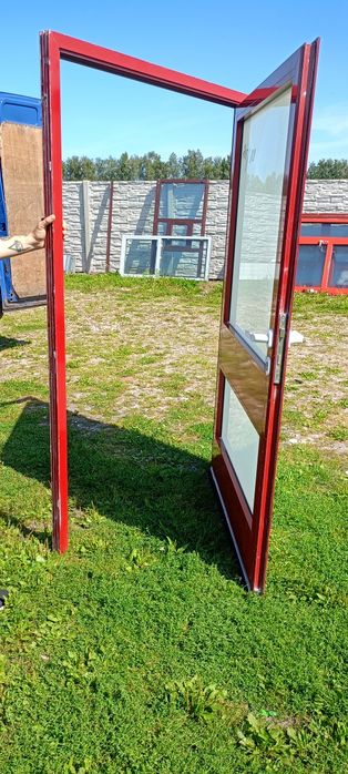 Drzwi aluminiowe używane z Niemiec super stan dostawa gratis cały Kraj