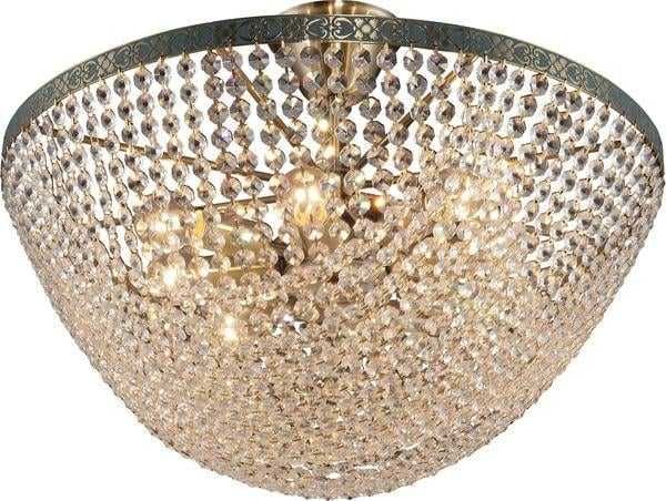 Кришталева люстра Чехія на 8 лампочок Altalusse inl-1121c-08 antique