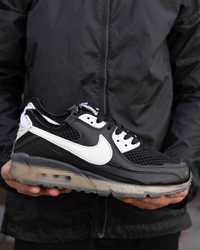 Чоловічі кросівки Nike Air Max 90 Terrascape чорний з білим NK139 ХІТ