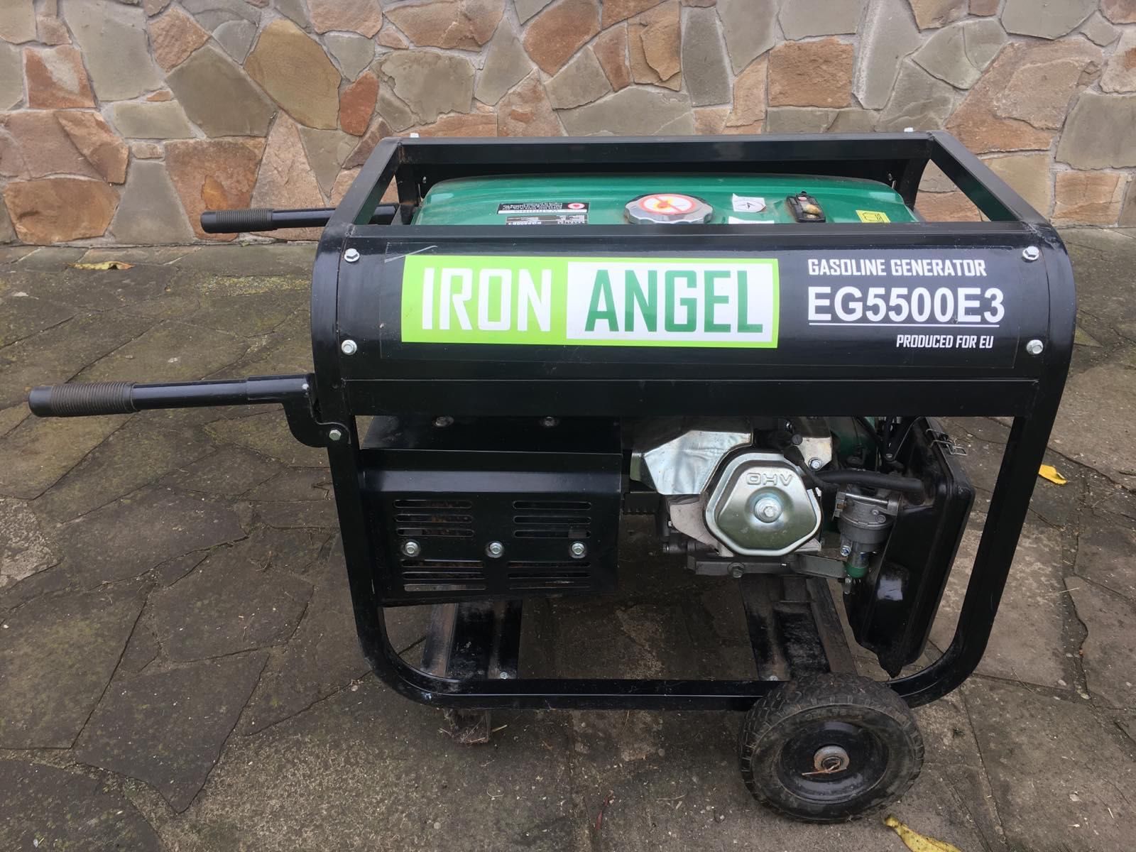 Продам _Бензиновий генератор Iron Angel
EG 5500 E3-M