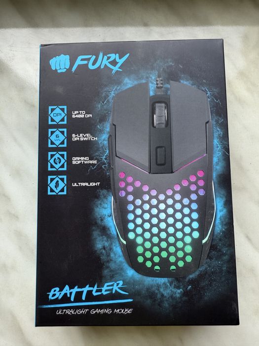 FURY Tornado/Battler - klawiatura mechaniczna i mysz