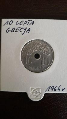 10 Lepta Grecja 1964 r.