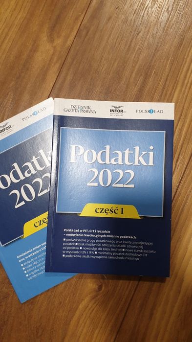Podatki Infor 2022r. Część 1 i 2 dodatek do Dziennik Gazeta Prawna