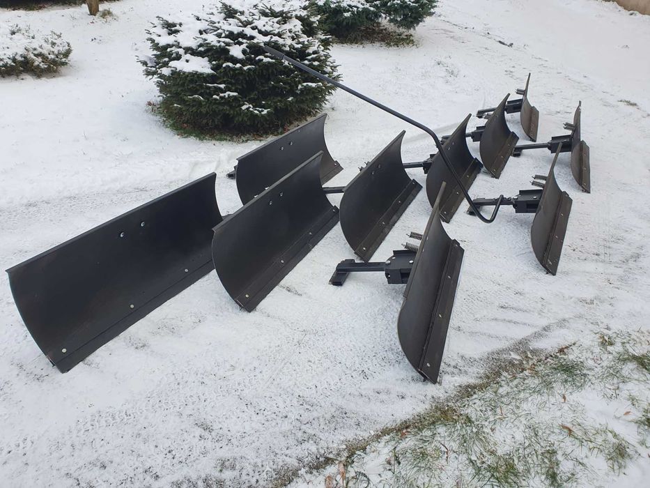 Pług do traktorka - quada / reg. kąta /szer  100cm /3mm blacha POLECAM