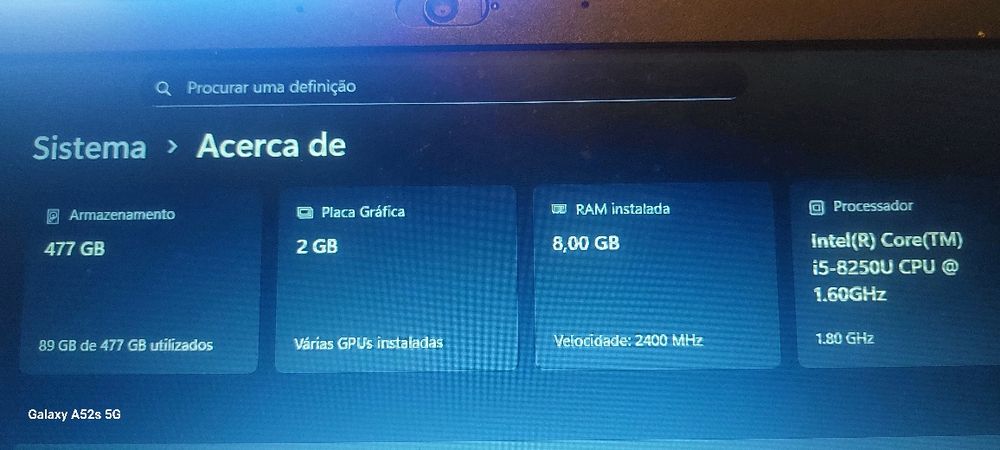 Portátil Lenovo i5