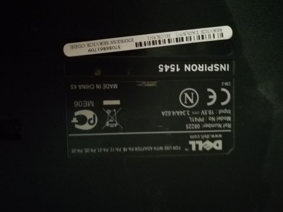 Качественный красивый ноутбук  DELL на запчасти