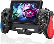 Przewodowy kontroler Switch Pro z funkcją Turbo i wibracjami